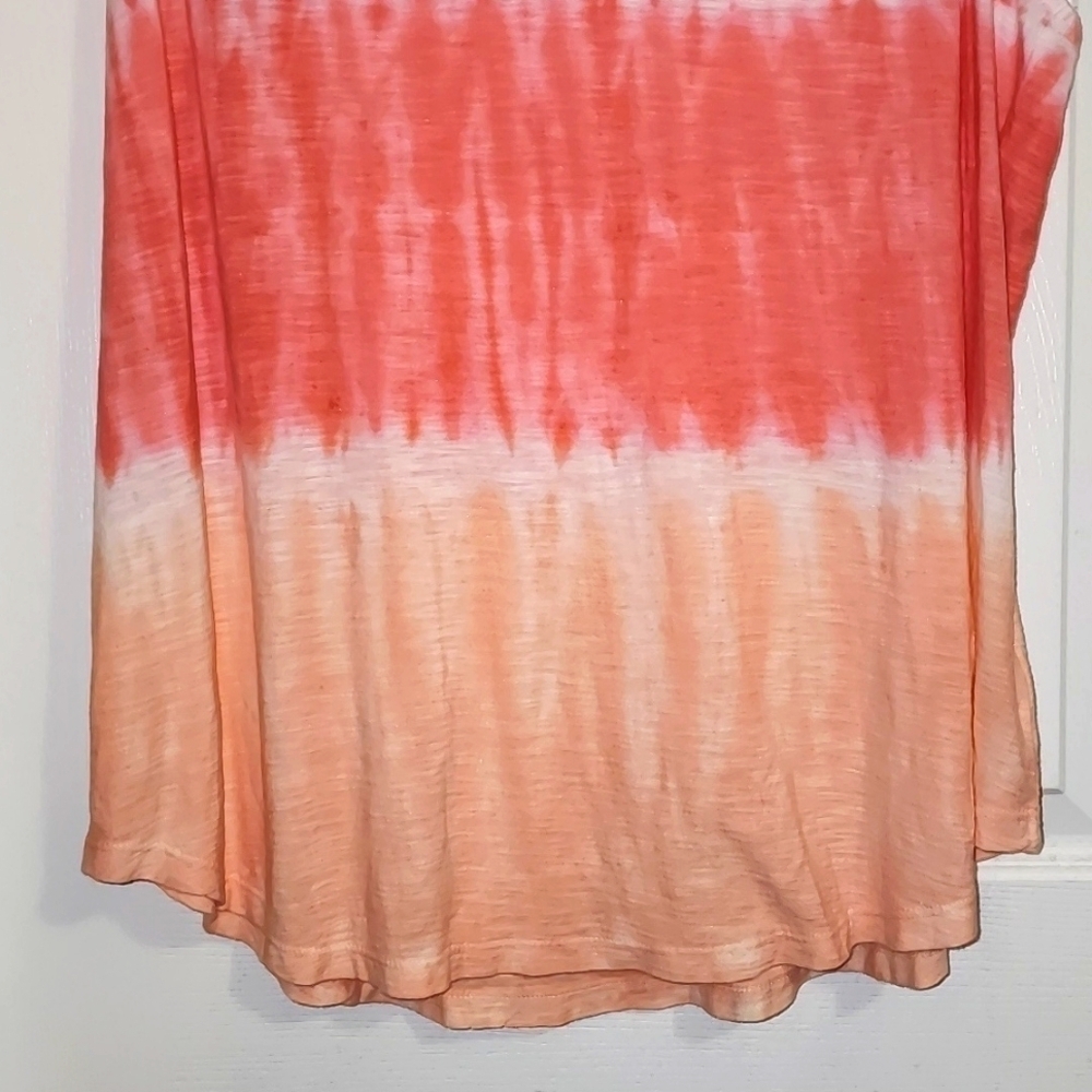 Natural Reflections tie dye tank top Sz 1X - Picture 4 of 6